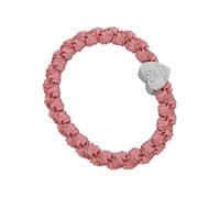 By Eloise London Silver Heart Woven couleur Flamingo Pink