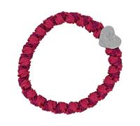 By Eloise London Silver Heart Woven couleur Magenta
