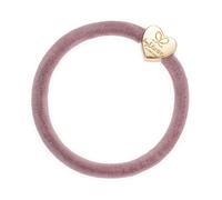 By Eloise London Velvet Gold Heart couleur Champagne Pink