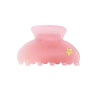 By Eloise Medium Hair Claw Gold Star Blush