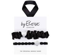 By Eloise - Silver & Black - Élastiques à cheveux 2 St.