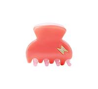 By Eloise Small Hair Claw Bolt Tortoise couleur Coral Blush