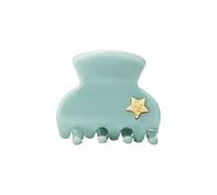 By Eloise Small Hair Claw Gold Star Blue Breeze couleur Sage