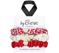 By Eloise - Sweetheart Trio - Élastiques à cheveux en soie 3 St.