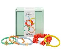 By Eloise - Tropical Gift Box - Élastiques à cheveux en soie 5 St.