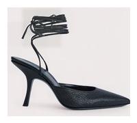 By Far Jen Black Grained Leather Black Taille: 35 | Sandales Outlet | Femme | Le Noir
