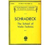 By Henry Schradieck - School of Violin Technics: Books I-III Complete (2014-01-11) [Paperback]