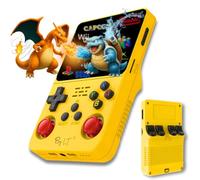 By L.T Console de Jeu Portable +15 000 Jeux-Écran Haute résolution Full HD, mémoire 128 Go Extensible,Licence Linux 2.0,WiFi, Multiplayer + 4 Rear Triggers R1/L1 R2/L2,Prise Jack + Speakers