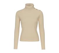 By Malene Birger - Pull Col Roulé Vanille en Laine - Femme - Pulls - Beige - Taille: 38 FR