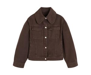 By Malene Birger - Villies Denim Jacket - Femme - Vestes - Brun - Taille: 36 FR
