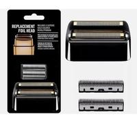BY MIA Ensemble de feuilles et de coupe de rechange | pour rasoirs BaByliss Pro FX 01/02 Noir | Coupe professionnelle (noir)