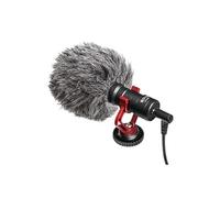 Boya Audio Microphone By-MM1 à condensateur cardioïde pour appareil photo reflex numérique – Noir