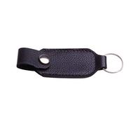 By Mode France Étui pour clés USB Cuirs Porte-clés informatiques personnalisé Fait Main. (Cuir Noir)