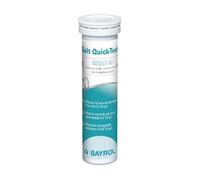 Bayrol – Bandelettes d'analyse Salt Quick Test – Piscine au sel – 10 bandelettes