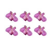 by Nature Têtes d'orchidée réalistes en tissu pour améliorer votre expérience d'artisanat et l'esthétique des événements (D)