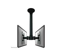 Newstar FPMA-C200D Support Plafond pour écrans Doubles 10"-40" (Dos à Dos) réglable en Hauteur Noir