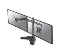 by Newstar FPMA-D550DD - Pied - full-motion - pour 2 écrans LCD - noir - Taille d'écran : 10"-32" - support pour ordinateur de bureau, montrable sur