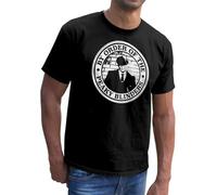 by Order Shelby T-Shirt Top Black Tee Birmingham Period City Crime Drama Gang TV Manches Courtes(XX-Large)