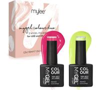 By Rave On Gel Nail Polish Set 2 X 10 Ml Uv/Led Nail Art Manicure Pedicure For Professional And Home Use ¿ Long Lasting And Easy To Use