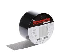 by.RHO Kit de réparation d'écran de fenêtre noir XL (4,5 m), adhésif 3 couches et ruban adhésif résistant à l'eau en fibre de verre, réparation pour écran de fenêtre et porte de trous