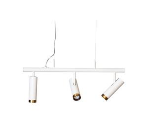 By Rydéns Lampe à suspension Puls Bar 80 cm Blanc mat
