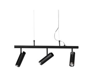 By Rydéns Lampe à suspension Puls Bar 80 cm Noir mat