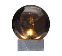 By Rydéns Lampe de table Glori Ø30 cm Gris fumée