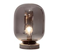 By Rydéns Lampe de table Leola Noir Marbre-gris fumée