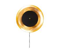 By Rydéns - Shelby Applique Murale Matt Black/Gold