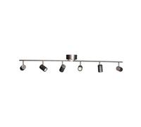 By Rydéns Spot plafonnier Correct 6 124 cm Gris acier