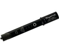 by.schulz 10389 Adaptateur de potence A-Head en aluminium, fourche filetée 1 1/8', fourche intérieure : ø 25,4 mm, noir