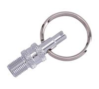 by.Schulz Mini Tool Adaptateur de Valve Adulte Unisexe, argenté, Taille Unique