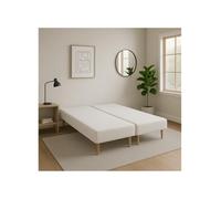 by sommiflex SOMMIER TAPISSIER Blanc 70x190x2 (140x190) | Fabrication FRANÇAI