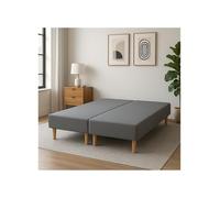 by sommiflex SOMMIER TAPISSIER Gris 100x200x2 (200x200) | Fabrication FRANÇAI