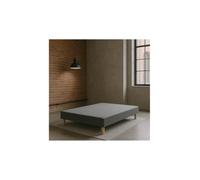 by sommiflex SOMMIER TAPISSIER Gris 130x200 cm | Fabrication FRANÇAISE ARTISA