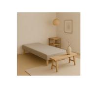 by sommiflex SOMMIER TAPISSIER Gris 90x200 cm | Fabrication FRANÇAISE Artisan