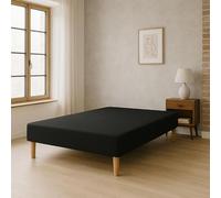 by sommiflex SOMMIER TAPISSIER Noir 140x200 cm | Fabrication FRANÇAISE ARTISA