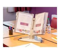 by tarifold Pupitre de table 'Design', gris clair/gris