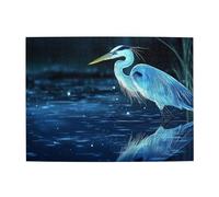 By The Blue Crane River Puzzle en bois de 500 pièces pour adultes - Puzzle stimulant pour taille du jeu 38,1 x 51,8 cm