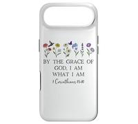 by The Grace of God I am What I Am Verse 1 Corinthians 15:10 Coque pour iPhone Air