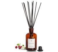 BY VELCHEVA, Désodorisant Mikado Cherry Blossom ı Parfum d'auteur 125 ml, désodorisant pour maison, bureau, chambre, salon, cuisine, salle de bain