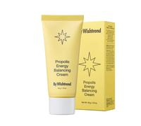 BY WISHTREND Crème Équilibrante Énergétique à la Propolis 50 ml, 10% de Propolis, Crème visage pour peaux grasses, Améliore la barrière cutanée, Riche en antioxydants, Hydratant probiotique