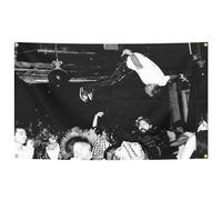 BYADKOA - Playboi Carti Couverture d'album avec drapeau Esthétique Décorative Durable Man Cave Tapisserie murale avec 4 œillets en laiton 9,1 x 1,5 m Drapeau Convient pour l'intérieur et l'extérieur