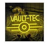 BYAMBD Décor Mural Lumière Fallout - Panneau Néon Alimenté Par USB, Veilleuse Pour Chambre De Garçons, Décoration Murale De Jeu, Fête De Joueur, 40cm×21.5cm
