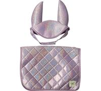 byAstrup Chabraque et bonnet chasse-mouches Glitter Hobby Horse Saddle Pad Purple