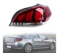 BYBEST Feu Arrière pour Peugeot 508 2015-2018, Feux Frein Lampe Voiture Remplacement Gauche Droit Côté Passager Conducteur, Without Bulb Holder- Right