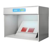 ByBoDi Armoire de Correspondance des Couleurs, Armoire d'évaluation des Couleurs, Armoire de Correspondance des Couleurs avec boîtes Lumineuses LED 45°Grandstand-Fourlight