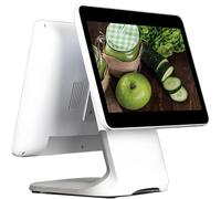 ByBoDi Caisse enregistreuse Tactile LCD 15,6 Pouces, Terminal de Point de Vente Intelligent, 4 Go de RAM, 64 Go de SSD, processeur N2930, Windows 10 Pro, pour commerces de détail Dualscreen