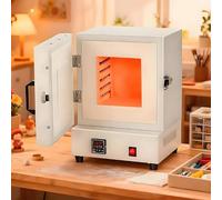 ByBoDi Four de frittage électrique 2000 W, Four électrique de Fusion des métaux 1150 °C, Four à moufle fermé de Laboratoire, Four Haute température fermé de Laboratoire