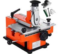 ByBoDi Machine Semi-Automatique de gaufrage de plaques métalliques,Machine de marquage par estampage de plaques signalétiques en métal,avec Pinces et Outils,pour Aluminium, Cartes PVC 2mm/0.079in